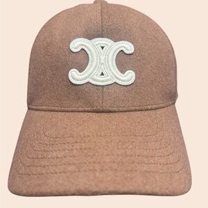 Celine Baseball Cap - Cashmere - Brown